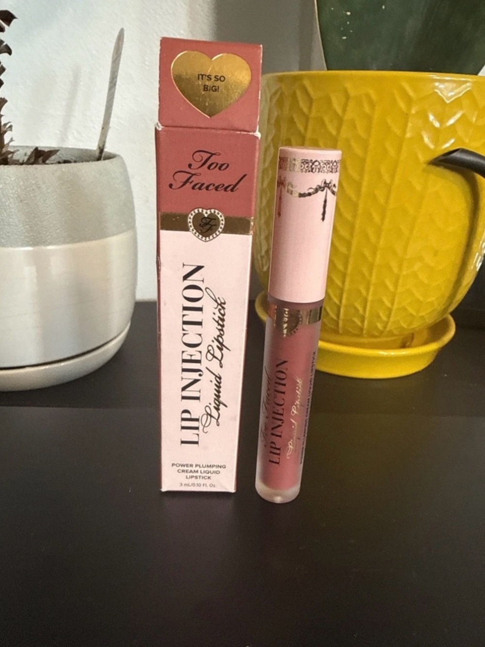 Too Faced Lip Injection Plump Liquid Matte Lipstick- It’s So Big